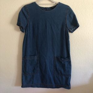Denim T-Shirt Dress